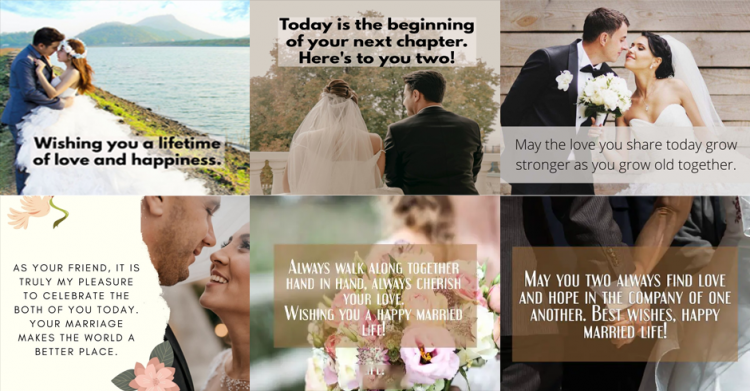 Best Wishes for Newly Married Couple‍