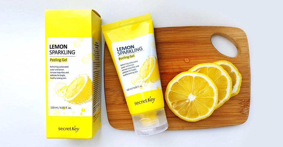 Secret key lemon sparkling peel gel