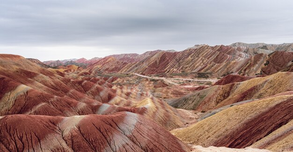 Flaming Mountains